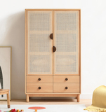 實木兒童衣柜，創意臥室儲物柜，現代簡約家用小衣櫥
