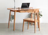 實木書桌，現代簡約電腦桌，北歐橡木辦公桌，家用小戶型梳妝臺