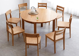 实木岩板餐桌,北欧简约大理石长桌,现代家用白橡木吃饭桌子
