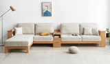 布藝沙發簡約現代，小戶型客廳沙發，北歐三人家具組合套裝